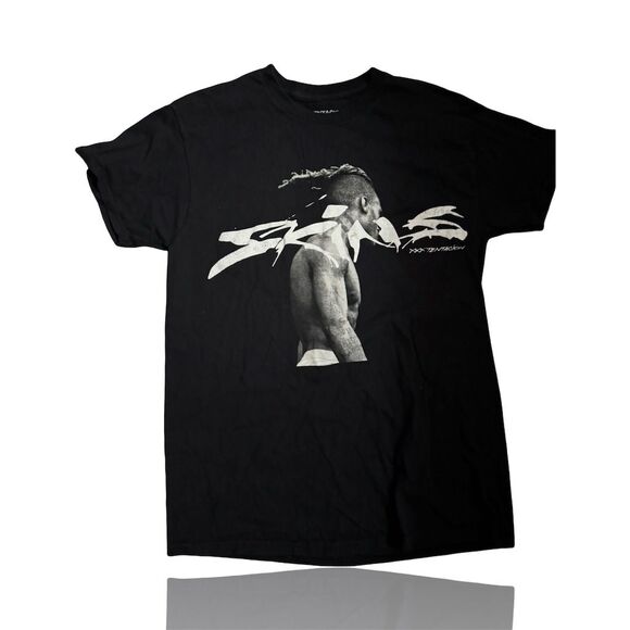 XXXTentacion "Skins" Men's Black Graphic T-Shirt Size M: HIP Hop: Heavy Wear - Picture 1 of 5